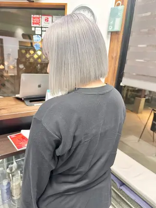 ショート 💖艶・ブリーチ 透明感miyu💖のヘアスタイル