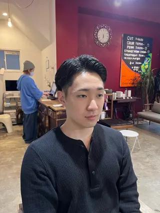 ショート メンズ トイ ハルトのヘアスタイル