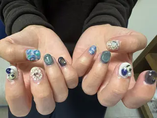 ネイル tsumeasobi 🪬macoのネイルデザイン