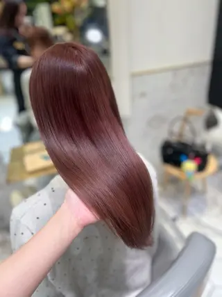 ロング カラー 栄/透明感ツヤカラー /Kahoのヘアスタイル