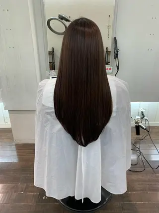 ロング デジタルパーマ🫧 韓国風ヘア🫧サクラのヘアスタイル