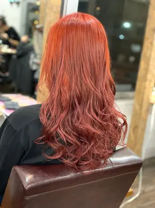 ロング カラー ✨ハイトーン✨透明感 ✨生神　優季のヘアスタイル