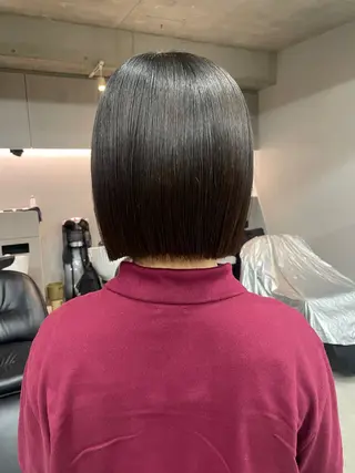 ミディアム カラー 表参道🌿赤み消し カラー/チナツのヘアスタイル
