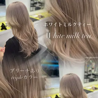 ロング カラー ヘアアレンジ 🦋艶出しワンカラー 🦋MASAKIのヘアスタイル