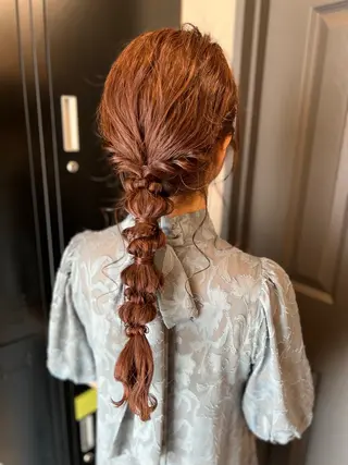 ヘアアレンジ louwe 武藤幸世のヘアスタイル