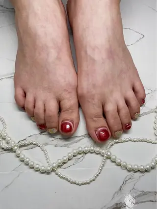 ネイル AQUA 🩵 Manamiのネイルデザイン