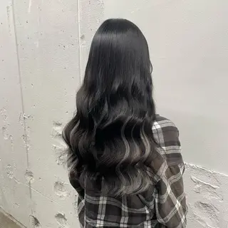 ロング カラー 🧡艶髪ちゅるん髪 🫧🧡YUKI❄️のヘアスタイル