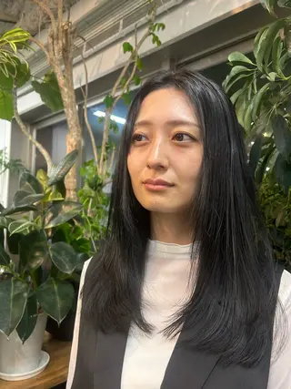 カラー か れんのヘアスタイル