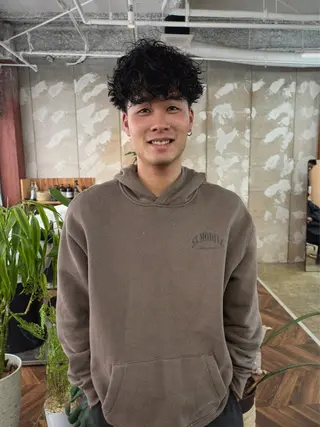 パーマ メンズ isi／門真／古川橋 EITOのヘアスタイル