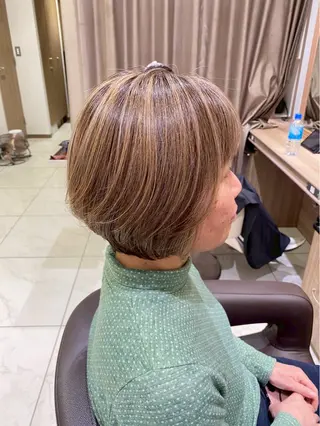 ショート カラー 三川 洋樹のヘアスタイル