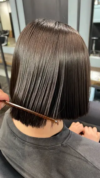 ミディアム 💘札幌クロスパーマ 髪質改善💘rinaのヘアスタイル
