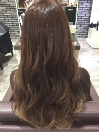 ミディアム 上新庄NO1髪質改善 See.店長深田強のヘアスタイル