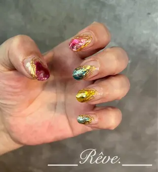 ネイル Reve. 黒澤のネイルデザイン