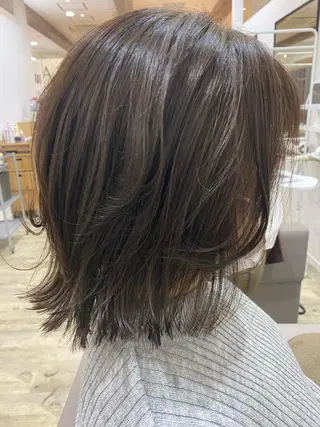 ミディアム Ashanti 磯崎のヘアスタイル