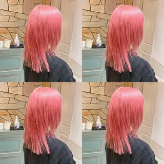 ミディアム カラー Minami. 🩵 再現性特化ヘアのヘアスタイル