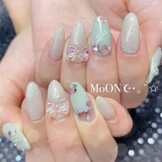 ネイル MoON...❤︎ MeGuのネイルデザイン