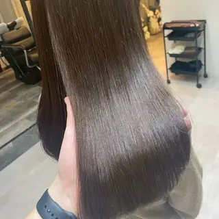 ロング カラー ブリーチなし 暖色カラー/井上あいのヘアスタイル