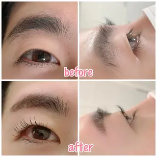 マツエク・マツパ アイブロウ rinacoco ★のマツエク・マツパデザイン