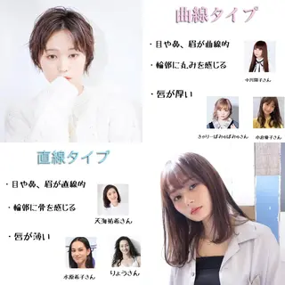 セミロング パーソナルカラー骨格 顔タイプ 小幡のその他イメージ