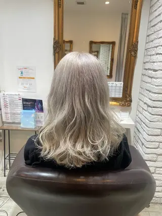 ロング カラー メンズ 暖色/艶髪/ 透明感カラー/なおとのヘアスタイル