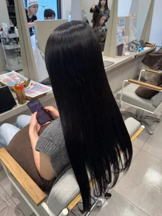 ロング カラー CRECE💫永尾 胡桃のヘアスタイル