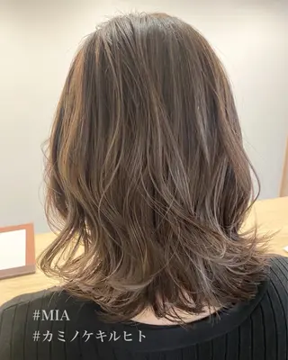 ミディアム 丸みボブ　ショート ｍａｎａｍｉのヘアスタイル