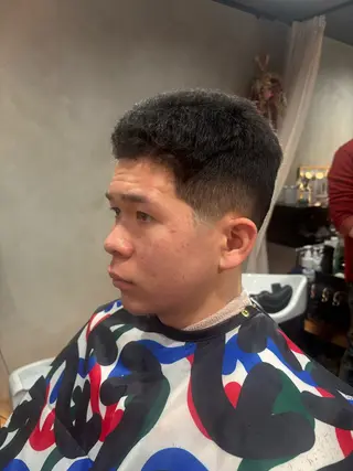 ショート メンズ LAVIE NEW STANDARD BARBER 両国店所属・池田 湧／IKEDA YUのヘアスタイル