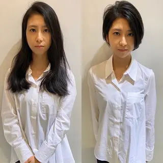 ショート カラー 小林 佳祐のヘアスタイル