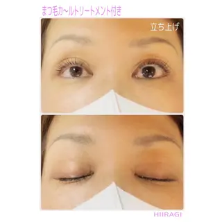 マツエク・マツパ 美容室 HIIRAGIのマツエク・マツパデザイン