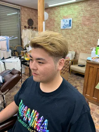 ショート メンズ 羽木 隆徒のヘアスタイル