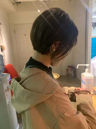 ショート パーマ美容師 hanaのヘアスタイル