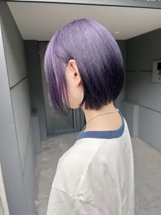 ショート カラー ヘアアレンジ 💕ブリーチ/ヘアメ 🎀YUUKAのヘアスタイル