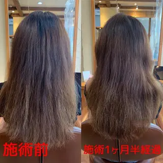 セミロング カラー パーマ ヘアアレンジ メンズ キッズ ネイル マツエク・マツパ 髪質改善 艶髪🔵ﾌｾﾅｵﾔのヘアスタイル
