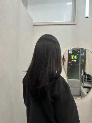 ロング ナチュラル🎀透明感 カラー/香香のヘアスタイル