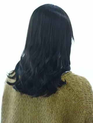 カラー セミロング Atem ☀️大町店のヘアスタイル
