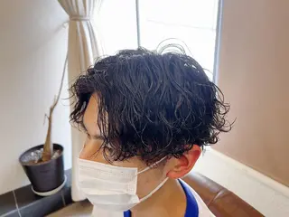 ショート カラー パーマ メンズ ケイゴ【店長】 メンズパーマ特化のヘアスタイル
