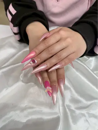 ロング Ashliy大宮♡ アシュリーのネイルデザイン