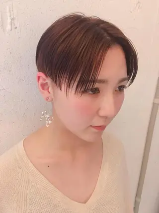 ショート シノザキ/薬院/ボブ /ショート/髪質改善のヘアスタイル