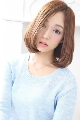 ミディアム 波川 幸功のヘアスタイル