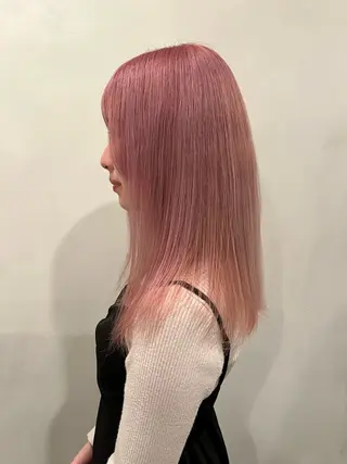 ロング カラー COME HAIR カイのヘアスタイル