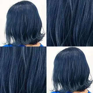 ミディアム カラー 🌙HIZUKI🌙 ハイトーン 艶髪のヘアスタイル