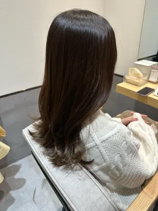 ロング やまぐち あやみのヘアスタイル