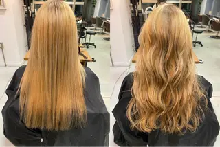 ロング カラー ヘアアレンジ 佐藤 麻衣のヘアスタイル