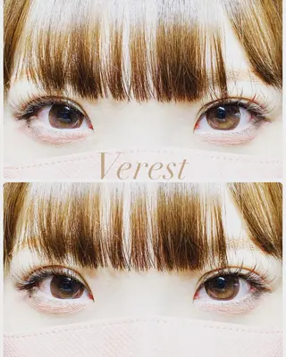 マツエク・マツパ トップアイリスト Verestのマツエク・マツパデザイン