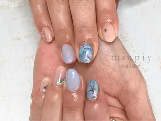 ネイル 𖡼 yumenoのネイルデザイン