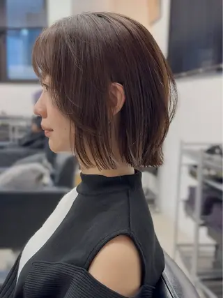 ショート カラー ブリーチダブルカラー ハイライト/山本喜熙のヘアスタイル