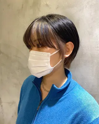 ショート カラー レイヤー特化🪽 yuka【高円寺】のヘアスタイル