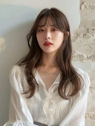 ロング 韓国風特化🕊️ CHINA🕊️のマツエク・マツパデザイン