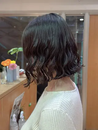 ショート パーマ 大橋 芽衣のヘアスタイル