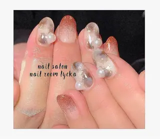 ネイル ﾈｲﾙﾙｰﾑﾘｯｶ 𝐦𝐚𝐲𝐮のネイルデザイン